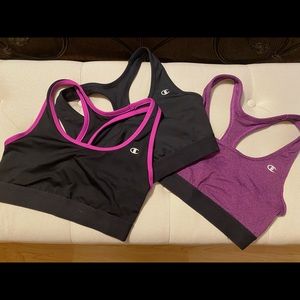 Champion 3-Pack Sports Bras
